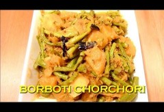 BORBOTIR CHORCHORI – Garden Long Bean Dry Curry