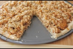 Caramel Apple Crisp Pizza Recipe (Dessert Pizza)