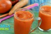Carrot and Red Pepper Juice (Healthy Juice) by Tarla Dalal