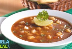 Chick Pea Soup by Tarla Dalal