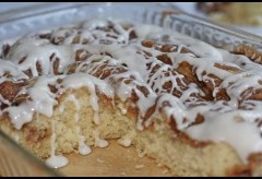 Cinnamon Roll Coffee Cake Recipe (It was a good morning)