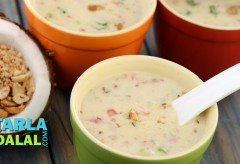 Coco Peanut Soup by Tarla Dalal