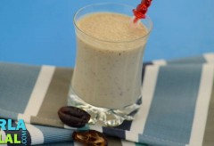 Date Honey Banana Shake by Tarla Dalal