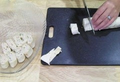 Elba`s Pinwheel Salmon Appetizers Recipe