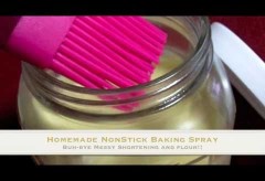 Homemade Non Stick Baking Spray