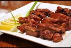Honey Garlic BBQ Spare Ribs
