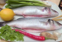 How to Cook Sea Bass with Chilli Ginger Recipe  Fish