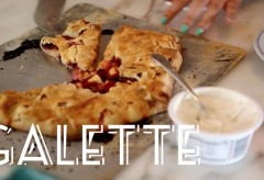 How to make Galette – A free form Fruit Tart Recipe