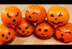 How To Make Spooky Oranges