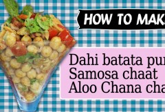 Indian Street Food Recipes Compilation Part 1, Aloo Chana Chaat, Dahi Puri, Samosa Chaat