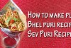 Indian Street Food Recipes Compilation Part 1 Indian Chaat, Bhel Puri, Sev Puri, How To Make Puri