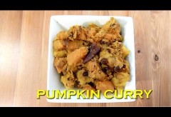 KUMROR CHOKKA – Dry Pumpkin Curry