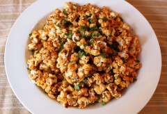 “Pad Thai” Popcorn! Sweet & Spicy “Pad Thai” Flavored Caramel Popcorn