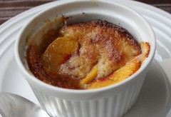 Peach Basil Black Pepper Parmesan Cobbler – Crazy and Delicious