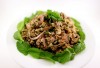 Spicy beef salad(plea sach ko/beef larb or laap)