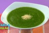 Spinach and Carrot Soup (Vitamin A & E Rich Recipe) by Tarla Dalal