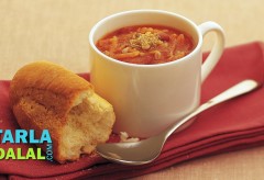 Vegetable and Bean Soup (Low Cholesterol Recipe) by Tarla Dalal