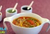 Vegetable and Noodle Soup by Tarla Dalal