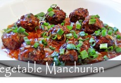 Vegetable Manchurian – Appetizer
