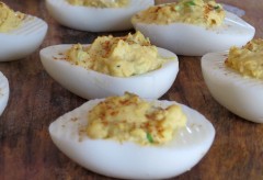 Chipotle Deviled Eggs — The Frugal Chef